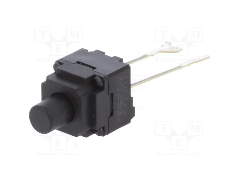 Microinterruptor TACT, SPST-NO, Pos: 2, 0,05A/12V.