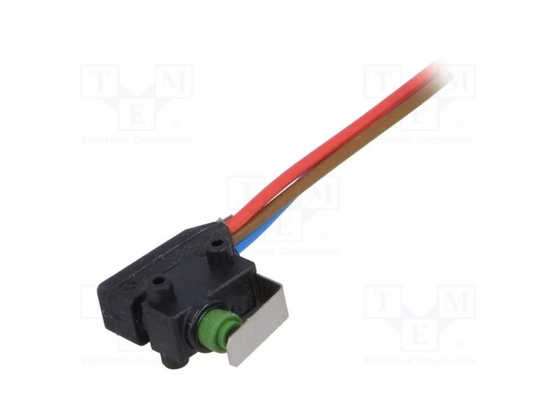 Microinterruptor Snap Action, com Alavanca, Spdt, 2a/24vdc, Ip67
