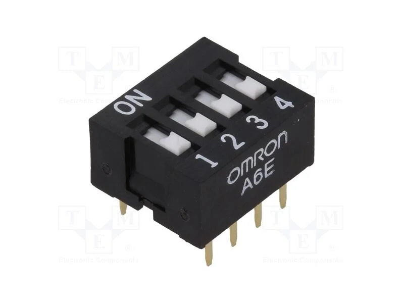 Interruptor: Dip-Switch, Quantidade de Sec&ccedil;&otilde;es: 4, On-Off, Pos: 2