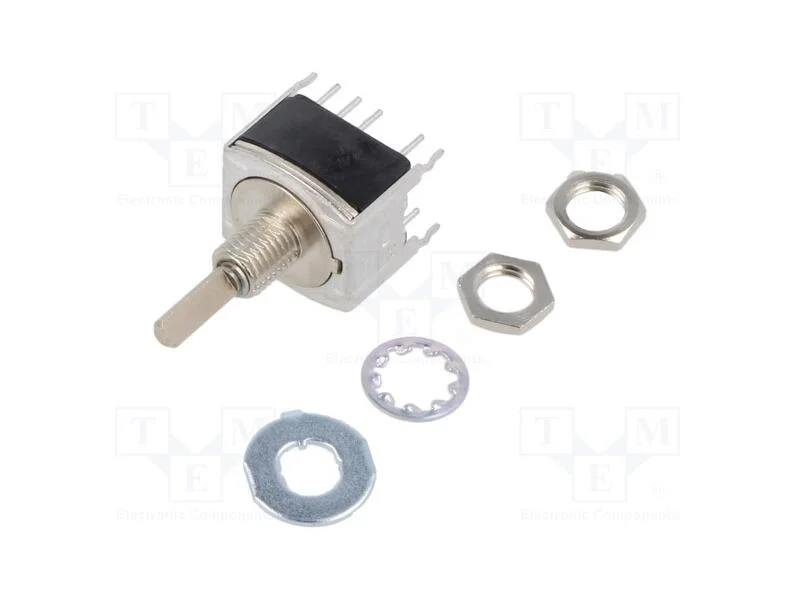 Interruptor: Girat&oacute;rio, Pos: 3, 0,1a/28vac, 0,1a/28vdc, -10&divide;70c
