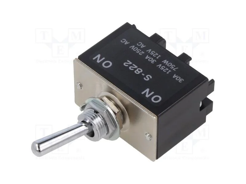 Interruptor: de Alavanca, Pos: 2, Dpdt, On-On, 30a/250vac, -10&divide;70c