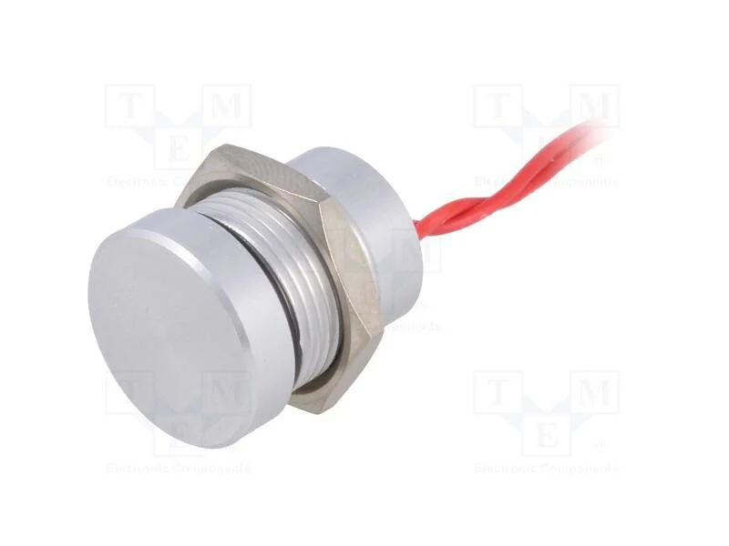 Interruptor: Piezoel&eacute;ctrico, Pos: 2, Spst-No, 0,2a/24vdc, Ip68