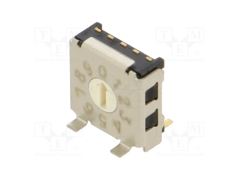 Emissor de C&oacute;digo, Dec/Bcd, Pos: 10, Smt, Rcontacto Max: 200mo