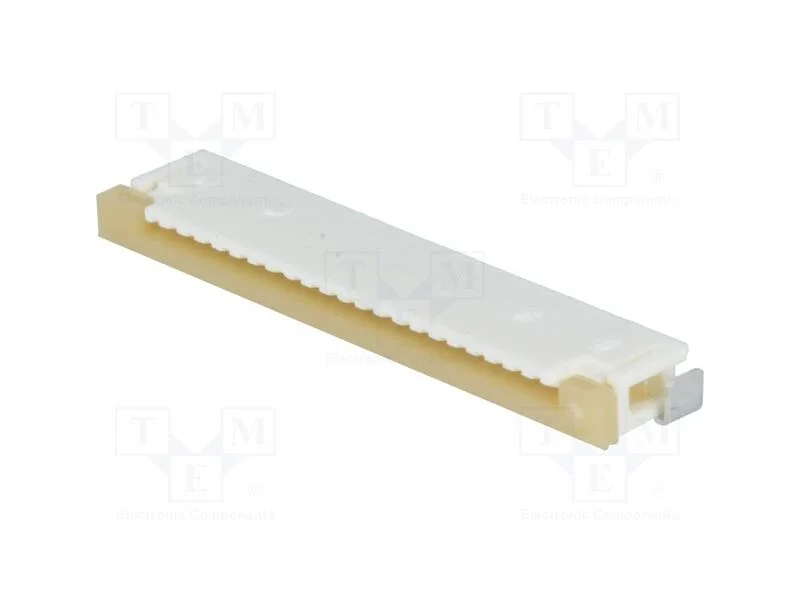 Conector: Ffc/Fpc, Horizontais, Pin: 22, Contactos Superiores,Zif