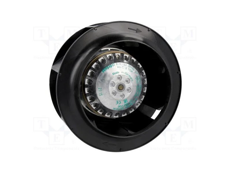 Ventilador: AC, radial, 230VAC, 133x73mm, esf&eacute;ric.