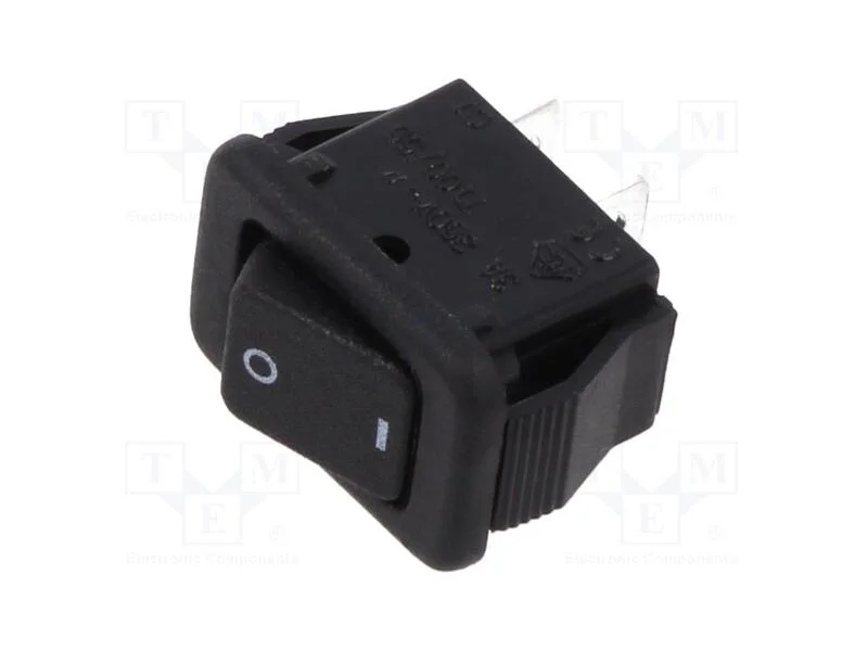 Rocker, Spst-No, Pos: 2, Off-On, 3a/50vac, N&atilde;o Disp, 0&divide;65c, Pr
