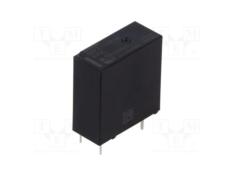 Rel&eacute;: Eletromagn&eacute;tico, Spst-No, Ubobina : 5vdc, 20a/250vac, Pcb