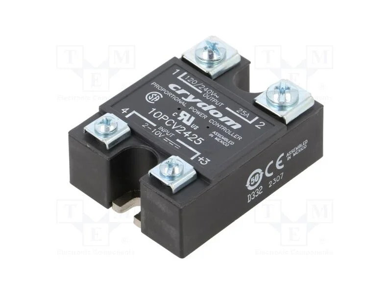 Rel&eacute;: semicondutores, Ucoma: 2&divide;10VDC, 25A, 100&divide;28.