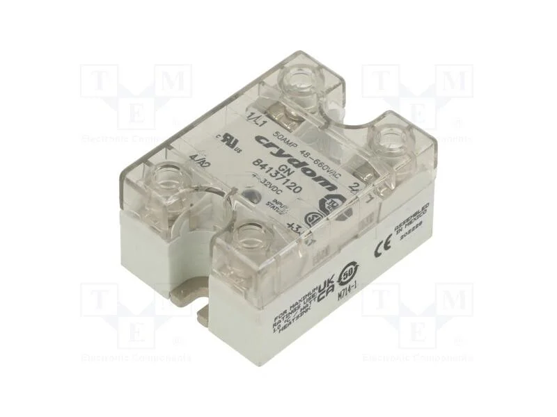 Rel&eacute;: semicondutores, Ucoma: 3&divide;32VDC, 50A, 48&divide;660.
