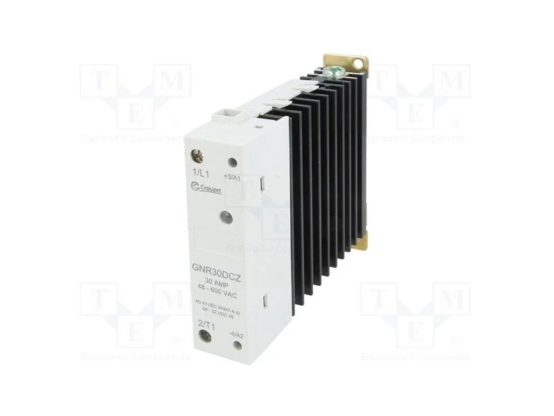Rel&eacute;: semicondutores, Ucoma: 4&divide;32VDC, 30A, 48&divide;600.