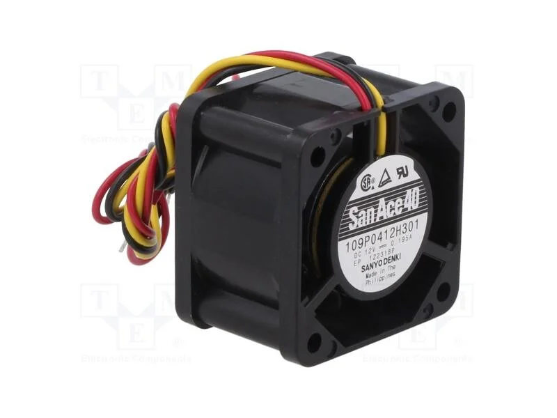 Ventilador: DC, transversal, 5VDC, 80x80x25mm, 55.