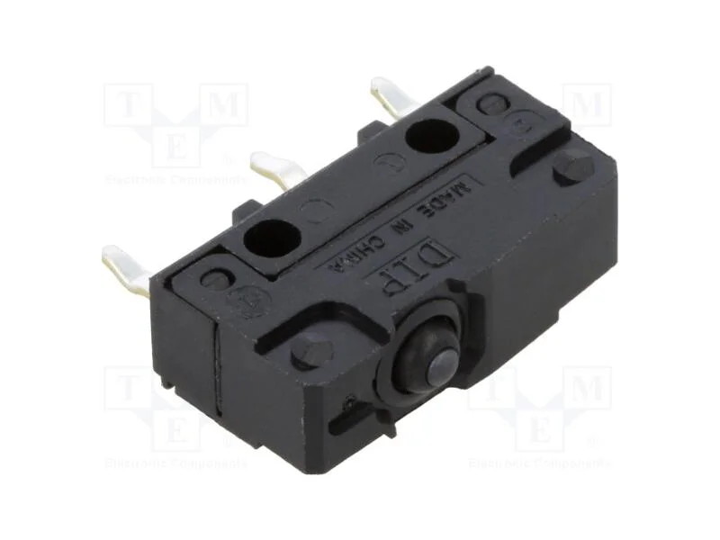 Microinterruptor Snap Action, 2a/250vac, 2a/30vdc, Sem Alavanca