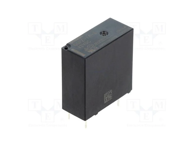 Rel&eacute;: Eletromagn&eacute;tico, Spst-No, Ubobina: 12vdc, 20a/250vac, Pcb