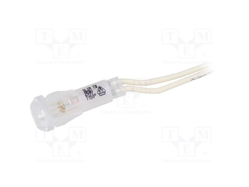 Luz Indicadora: com L&acirc;mpada de N&eacute;on, Convexa, 220vdc, 220vac