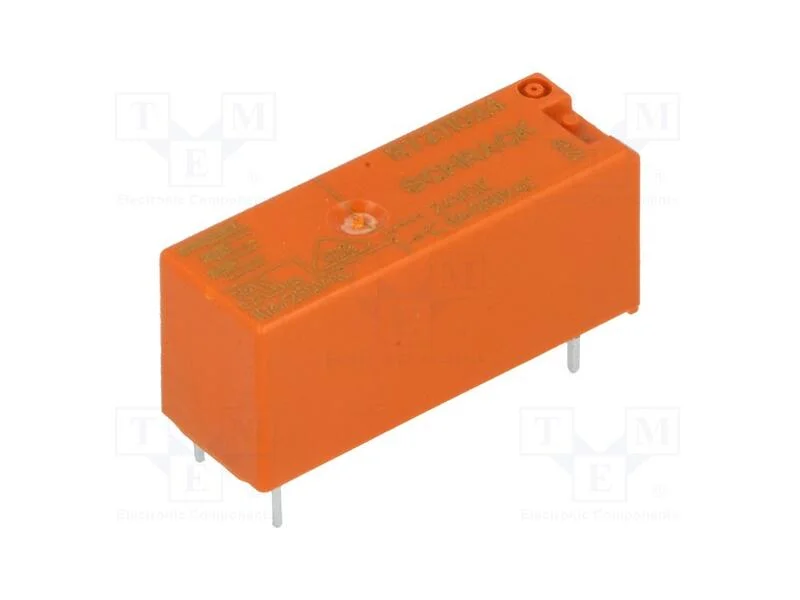 Rel&eacute;: Eletromagn&eacute;tico, Spdt, Ubobina: 24vdc, Icontactos Max: 8a