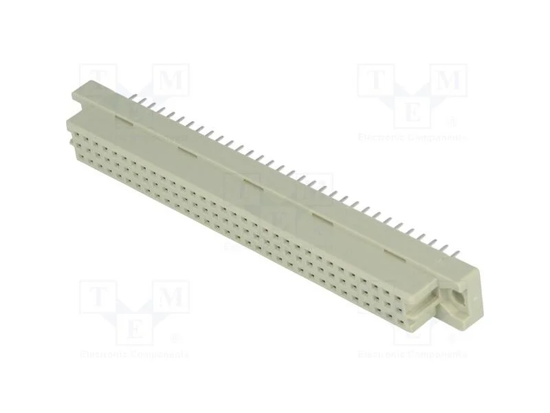 Ficha, DIN 41612, tipo C, f&ecirc;mea, PIN: 64, a+c, TH.
