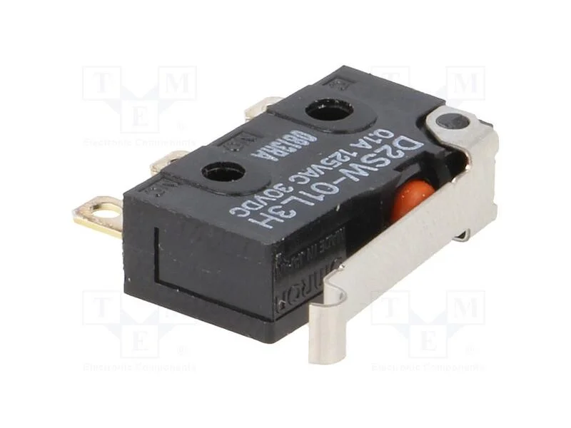 Microinterruptor Snap Action, 0,1a/125vac, 0,1a/30vdc, Spdt