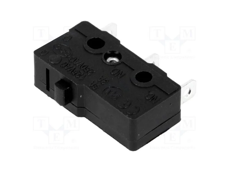 Microinterruptor SNAP ACTION, 3A/250VAC, sem alav.