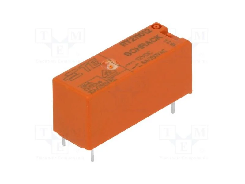 Rel&eacute;: Eletromagn&eacute;tico, Spdt, Ubobina: 12vdc, Icontactos Max: 8a