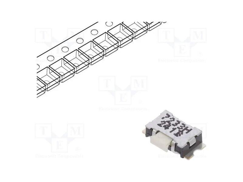 Microinterruptor Tact, Spst-No, Pos: 2, 0,05a/32vdc, Smt, 4n, Ip40