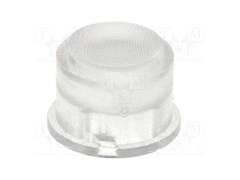 Tecla, Redonda, Transparente, 9,6mm, Pl&aacute;stico