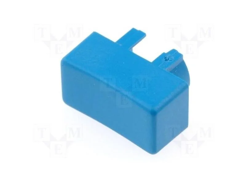 Tecla, Retangular, Azul, 12,5x6,5mm, Pl&aacute;stico