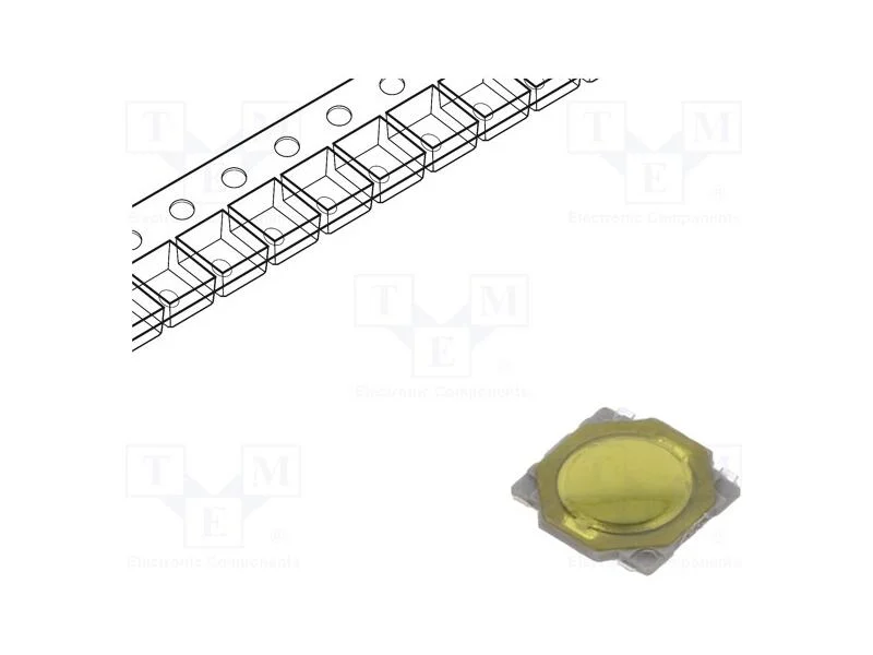 Microinterruptor Tact, Spst-No, Pos: 2, 0,05a/12vdc, Smt, 2,3n