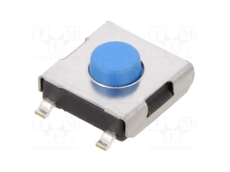 Microinterruptor Tact, Spst-No, Pos: 2, 0,05a/12vdc, Smt, 1,6n