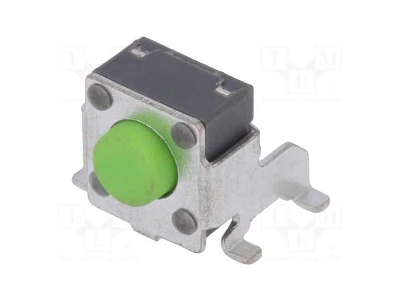 Microinterruptor Tact, Spst-No, Pos: 2, 0,05a/12vdc, Angular,Tht