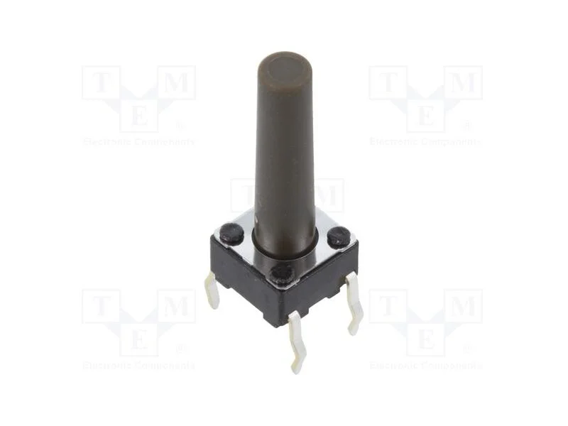 Microinterruptor Tact, Spst, Pos: 2, 0,05a/12vdc, Tht, 1,6n, 17mm