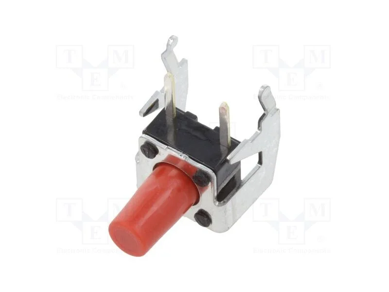 Microinterruptor Tact, Spst, Pos: 2, 0,05a/12vdc, Tht, 2,6n, 8,35mm