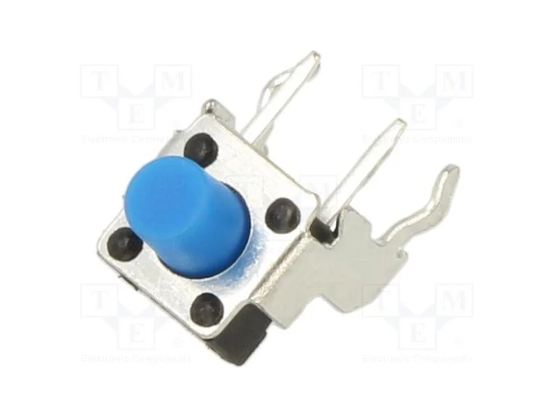 Microinterruptor Tact, Spst-No, Pos: 2, 0,05a/50vdc, Tht, 1,57n