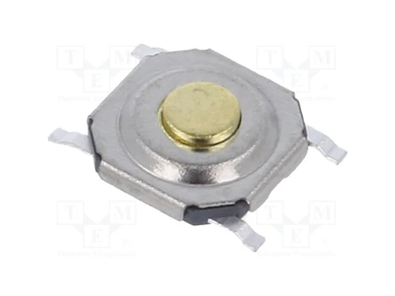 Microinterruptor Tact, Spst, Pos: 2, 0,05a/12vdc, Smd, N&atilde;o Disp.