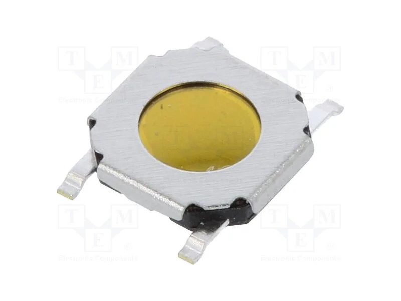 Microinterruptor Tact, Pos: 2, 0,05a/12vdc, Smt, N&atilde;o Disp, 1mm