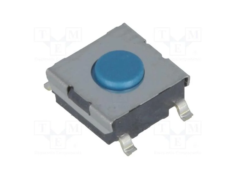 Microinterruptor Tact, Spst-No, Pos: 2, 0,05a/24vdc, Smt, 2,55n