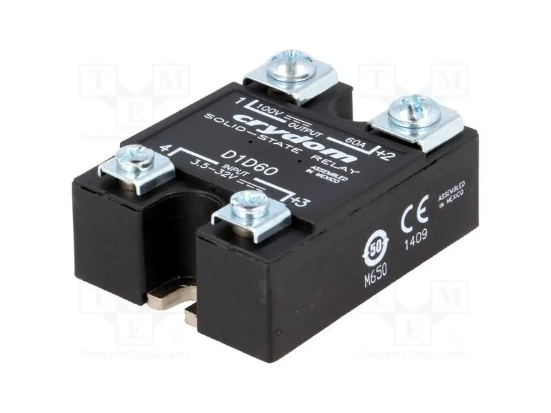 Rel&eacute;: semicondutores, Ucoma: 3,5&divide;32VDC, 60A, 1&divide;10.