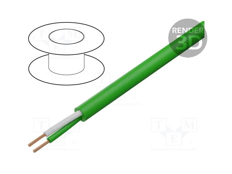 Cabo compensativo K, Isolamento: silicone, metal,.