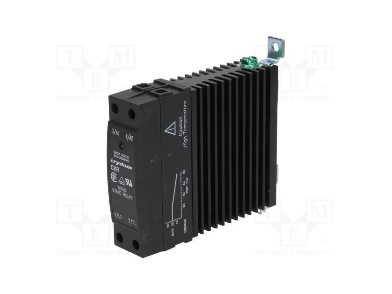 Rel&eacute;: Semicondutores, Ucoma: 110&divide;280vac, 10a, 24&divide;280vac, -40&divide;80c