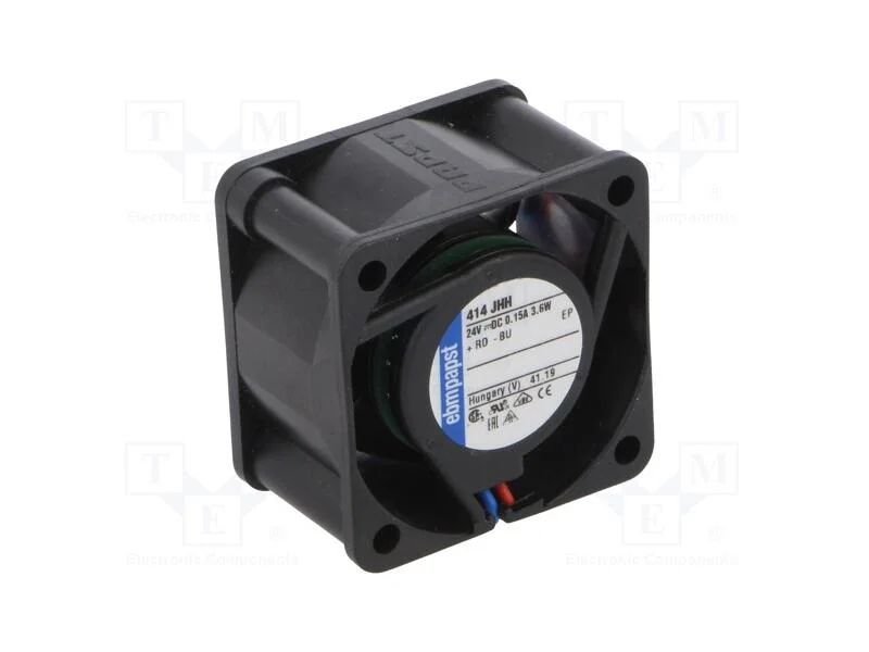 Ventilador: Dc, Transversal, 24vdc, 40x40x25mm, 24m3/H, 46dba