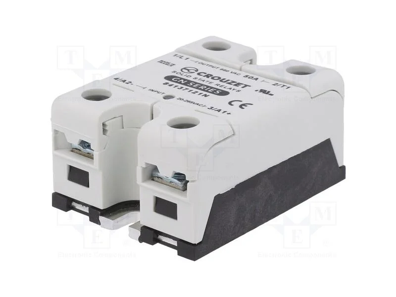 Rel&eacute;: Semicondutores, Ucoma: 90&divide;280vac, 50a, 48&divide;660vac, No Painel