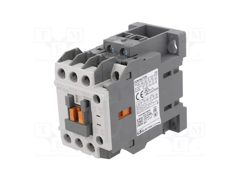 Contator: 3 polos, NO x3, Contatos auxiliares: NO.