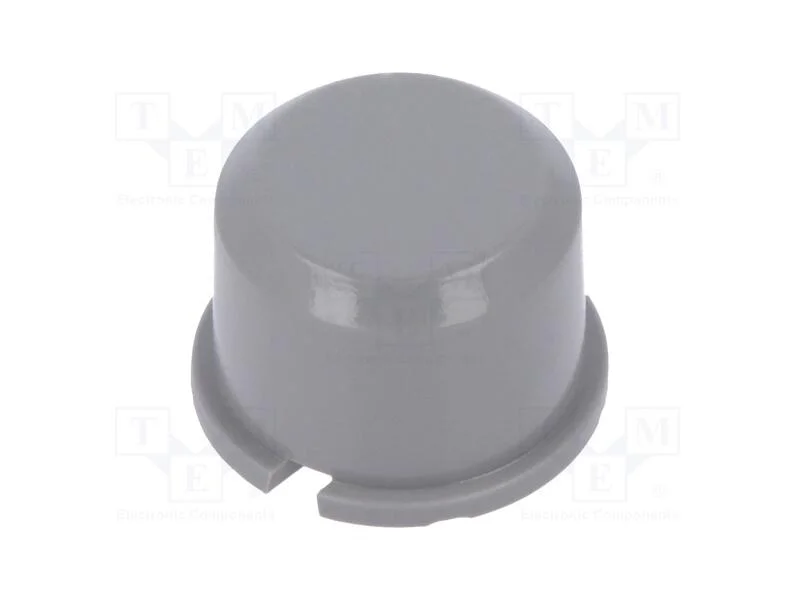 Tecla, Redonda, Cinzenta, 9,6mm, Pl&aacute;stico, Mec1625006,Mec3fth9