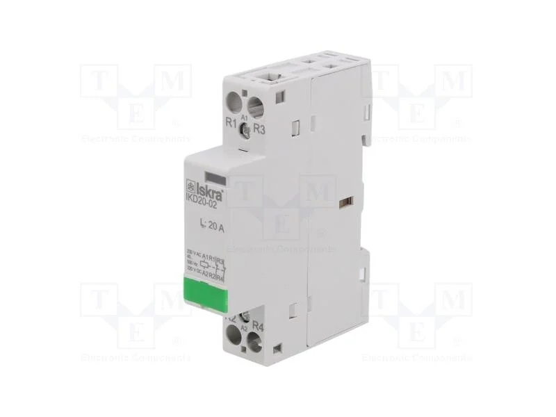 Contator: 2-de polo de instala&ccedil;&atilde;o, 20A, 230VAC,22.