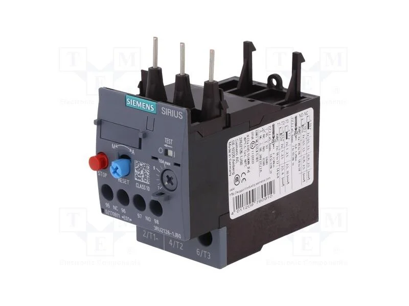 Rel&eacute;s T&eacute;rmico, S&eacute;rie: 3rt20, Tamanho: S0, -40&divide;70c, 4kw