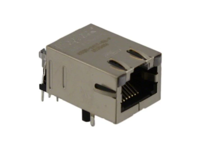 Tomada, Rj45, Pin: 8, Blindadas,Com D&iacute;odo Led, Sistema: 8p8c, Tht