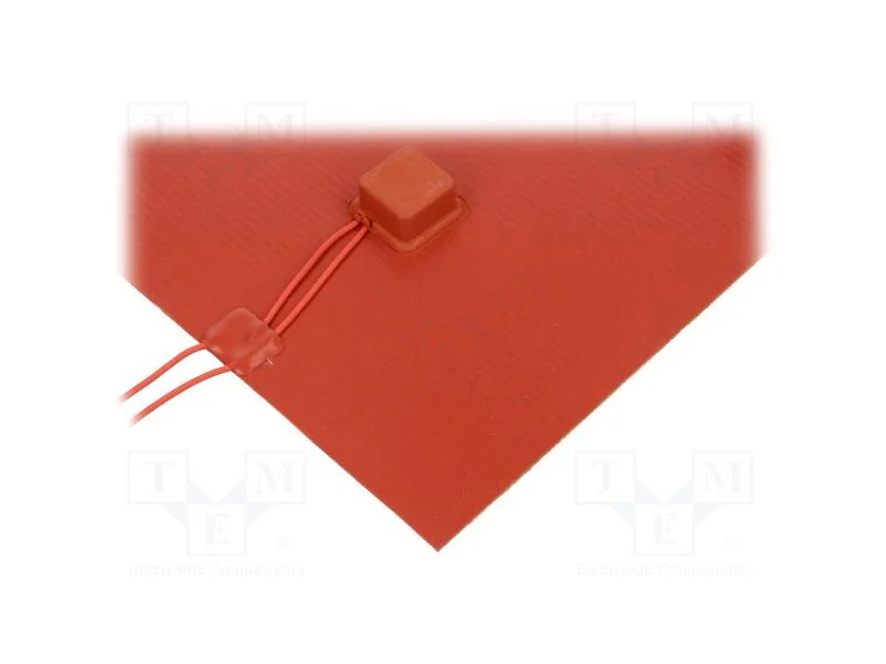 Tapete de aquecimento, silicone, 600x220mm, 230V,.