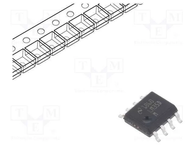 IC: sensor de temperatura, 0&divide;100&deg;C, SO8, SMD, Int.