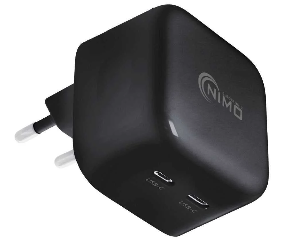 Adaptador 2x Usb-C 36w Power Delivery - Nimo