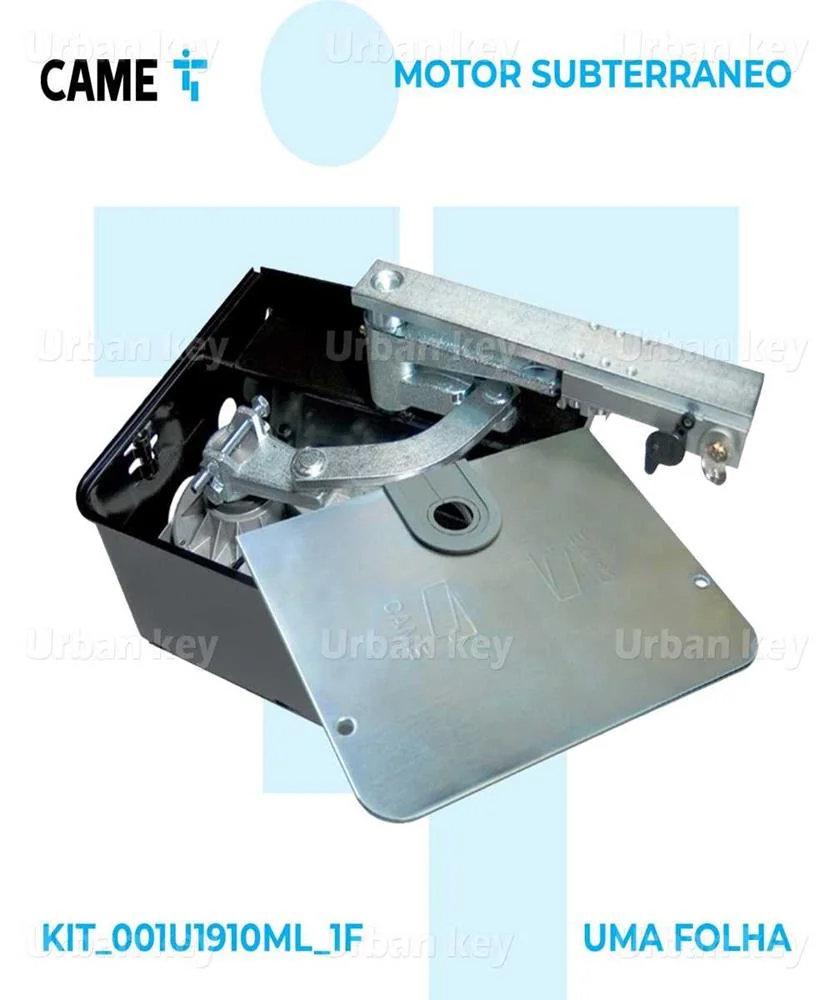 Kit Motor Batente Subterraneo Frog Came _ 1 Folha