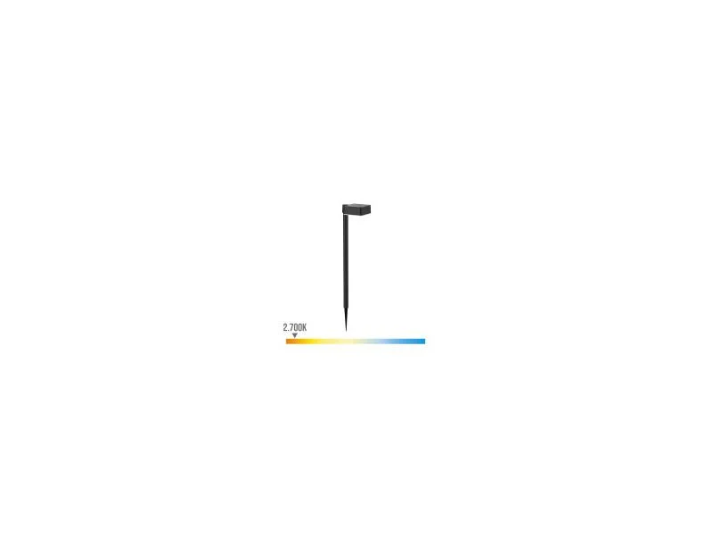 Pedestal Solar Quadrado, Ip 44 1,5w, 200im 2700k,.